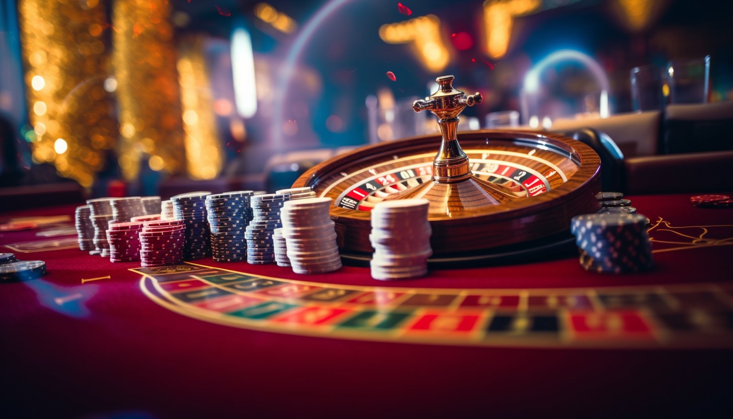 sun778 ကာစီနို Live Roulette ဒိုင်နှင့် ဂိမ်းစားပွဲ မြင်ကွင်း